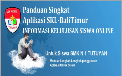 INFORMASI KELULUSAN SISWA SMKN 1 TUTUYAN SECARA ONLINE